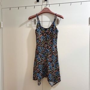 Topshop Floral Mini Dress